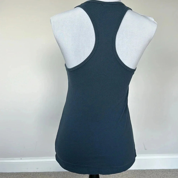 Next Level Blue Racerback Tank Top Sz SM - Picture 3 of 3